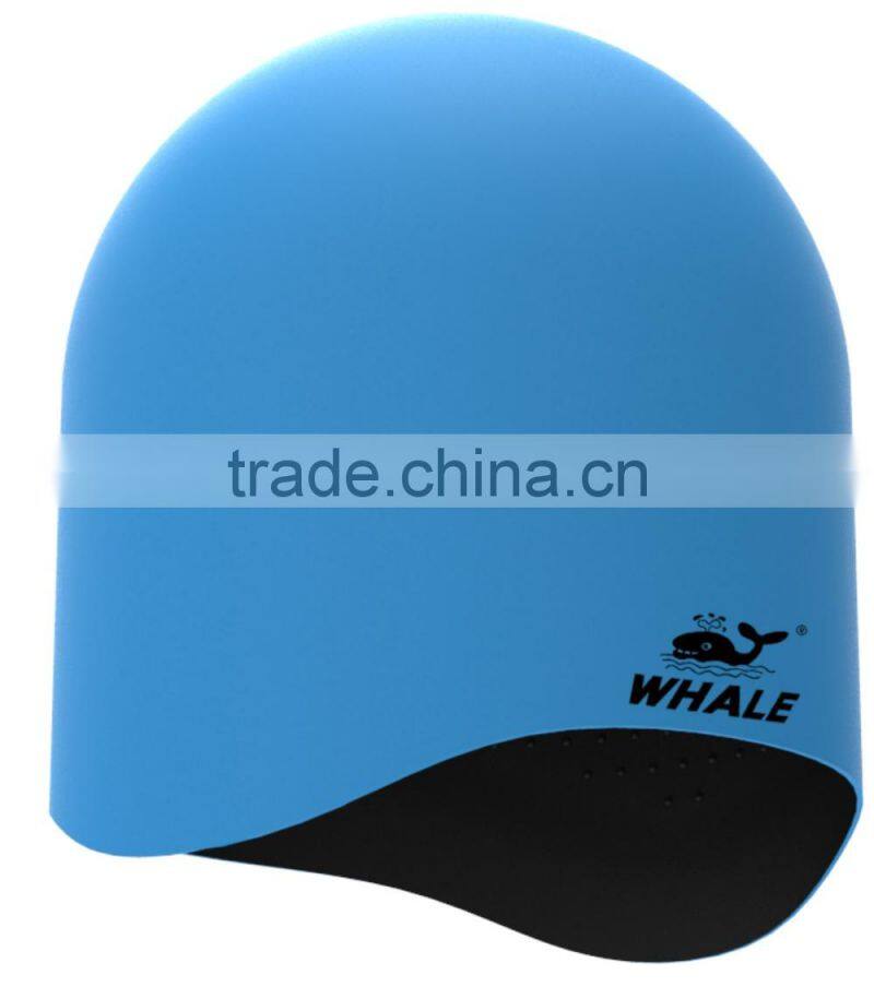 Custom silicone adult swim cap, swimming cap(CAP-1802)