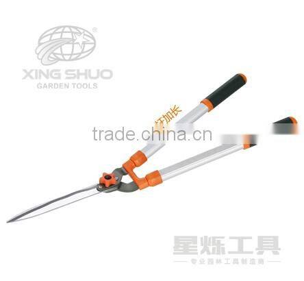 65mn steel blade hedge shear with aluminium lengthening handle XS-8027
