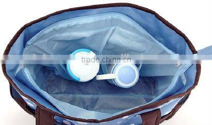 high-capacity and multifunction diaper bag with microfiber