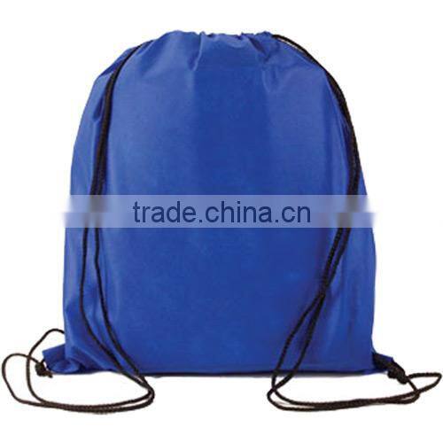 Recycled 210d Polyester Backpack Sport Cute Drawstring Bag for Kids