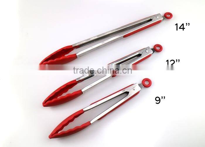 Nylon foods BBQ grill / bread tongs