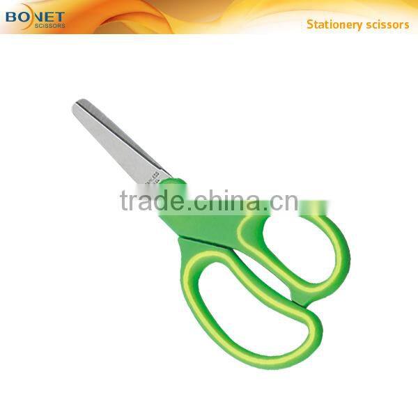 S62001P 5-1/2" 2015 color and printing pattern student round tip scissors