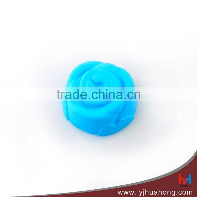 100% food grade hot sale 6 cups silicone cake mold,baking cup (HCM-S12)