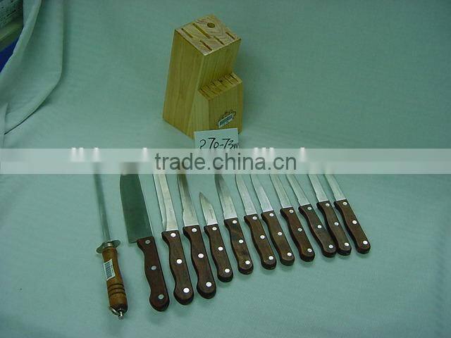 270-73W Kitchen Knife Set With 11 pcs