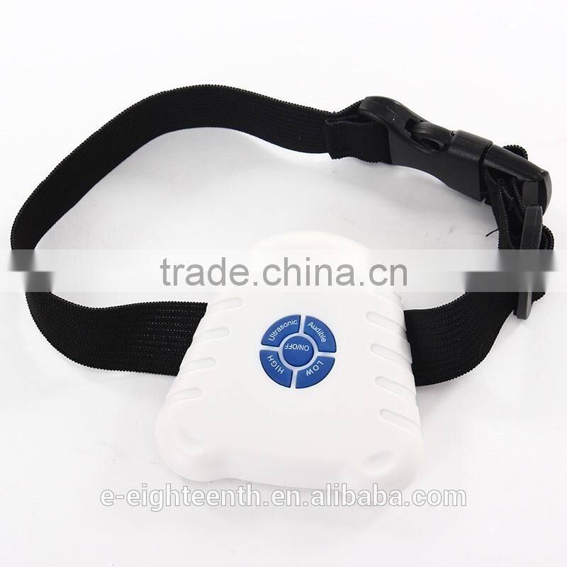 Ultrasonic Anti Barking Dog Collar Collars Training STOP Shock Control