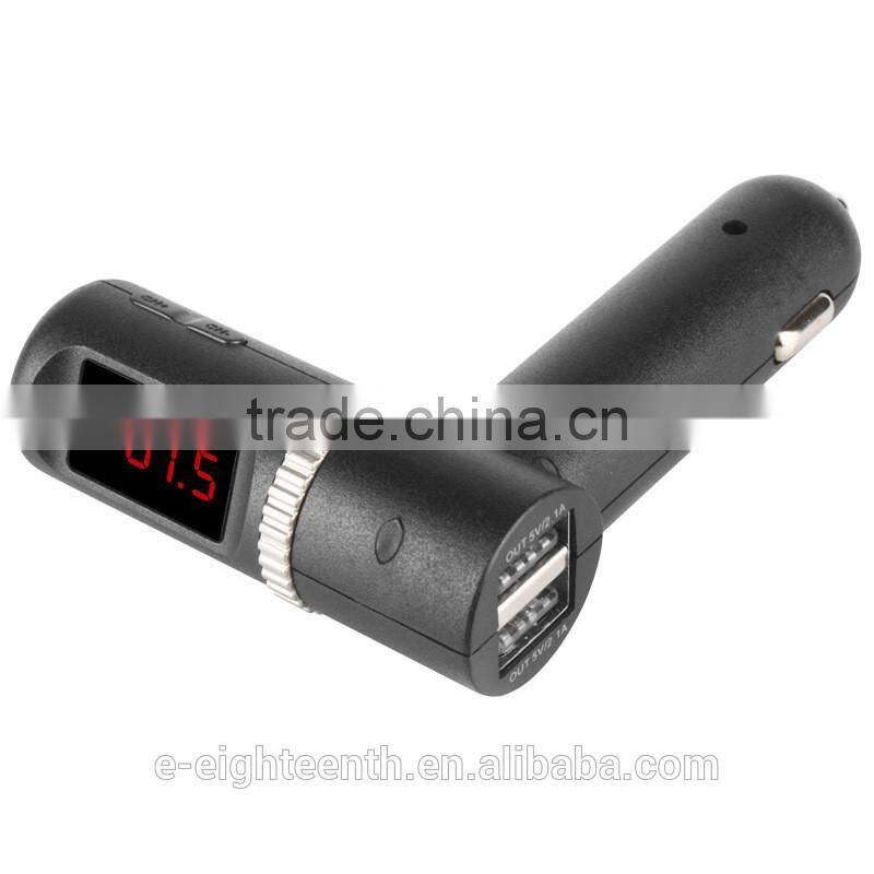 2016 hot Wireless Bluetooth/USB/Mic Car MP3 player FM Transmitter
