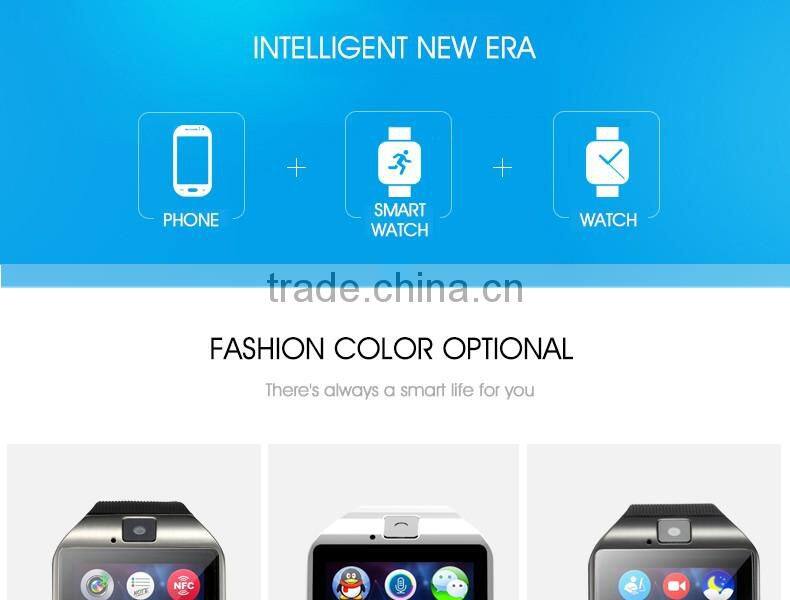 2017 new smart device Q18 smart watch Bluetooth waterproof SIM card watch for Android for iPhone