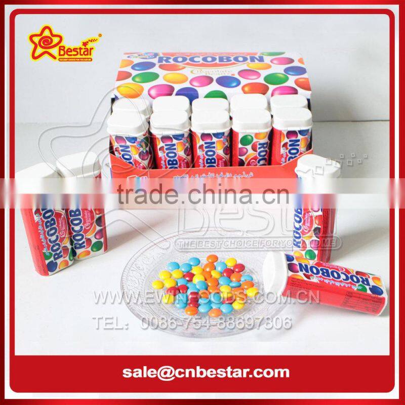 Chocolate Coated Puffing Candy/ Puffing Chocolate Bean