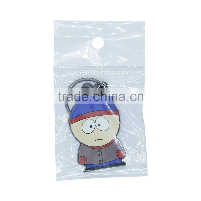 Wholesale shenzhen factory 3D custom Promotional gift keychains soft pvc silicone keychain keyring gift