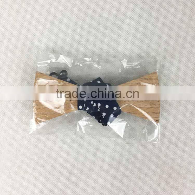 christmas gift luxury wholesale wood bow tie