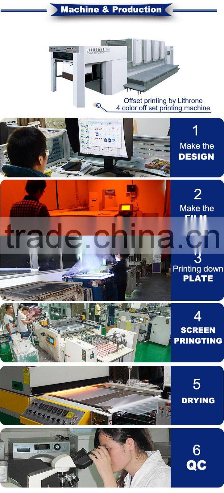 Customized colors heat transfer sticker for offset printing