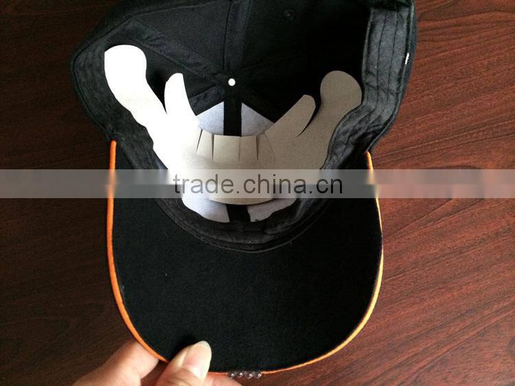 Custom Plain Dyed LED Light baseball cap of 100% Cotton China Factory