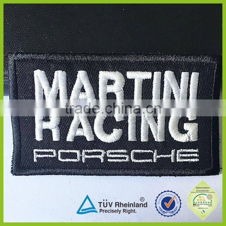 Machine embroidered uniform label design embroidery firefighter badges