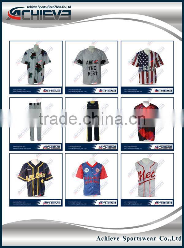 sublimation custom cheap dri fit stripe baseball jersey wholesale