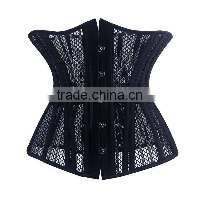 Sexy Summer Hot Gothic Corset Mesh Bustier
