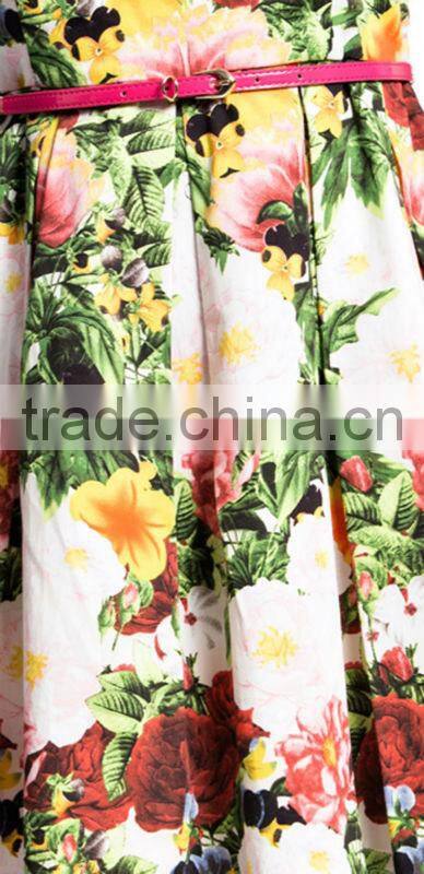 Low Price high quality ladies' loose fit pleated ever pretty dress