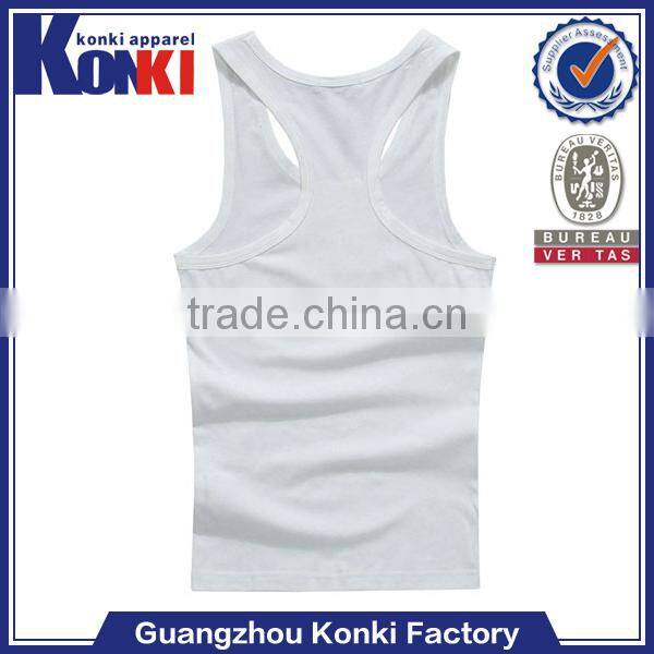 bulk Breathable plain slim gym tank top