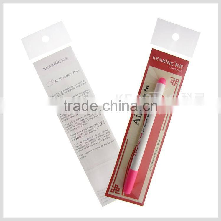 Vaporizable marker for fabric marking in 1.0mm fiber tip Pink color 2 years shelf life time #AP10
