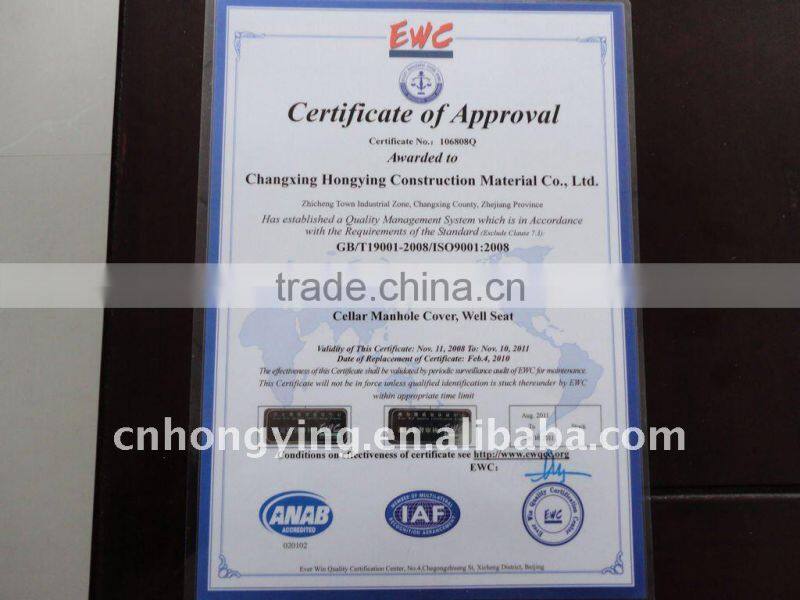 Plastic water drain cover