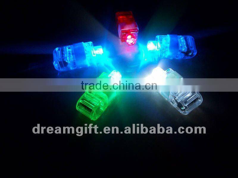 2012 hot party items laser finger ring flashing party gift
