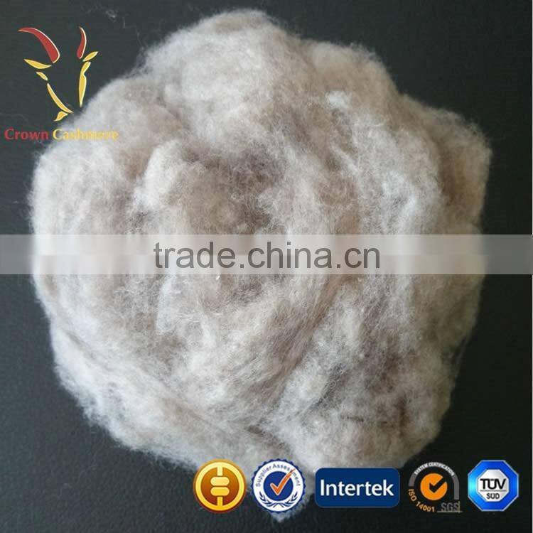 Dehaired High Quality cashmere Fiber from Inner Mongolia China
