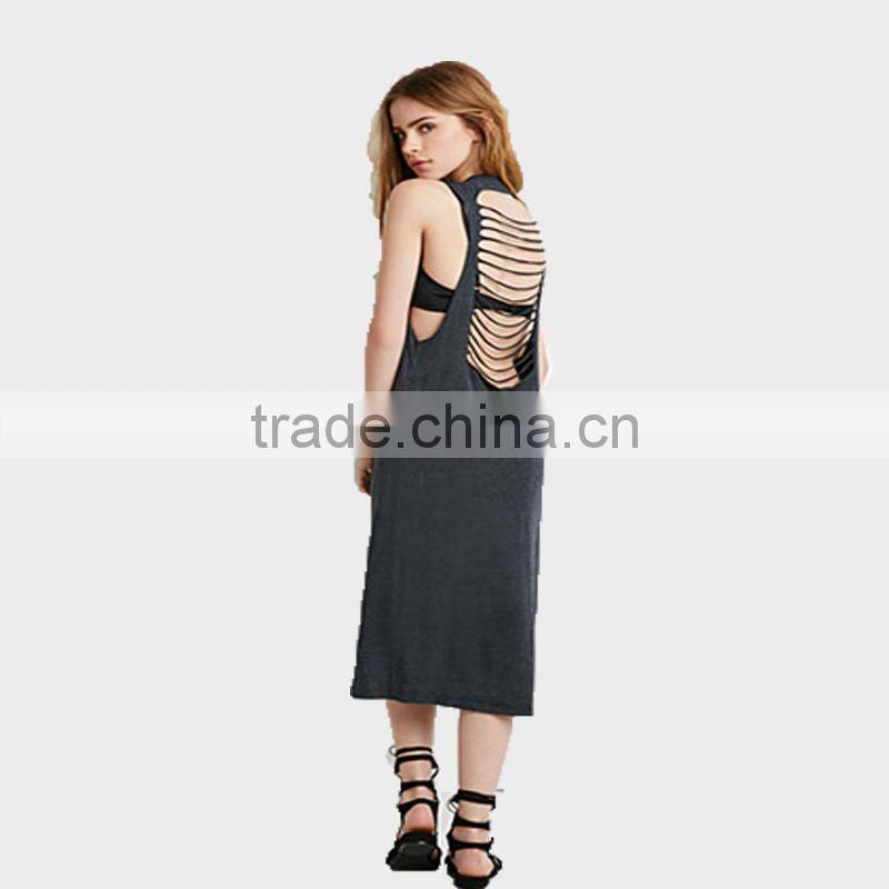 Fashion Dresses sleeveless dress for ladies
