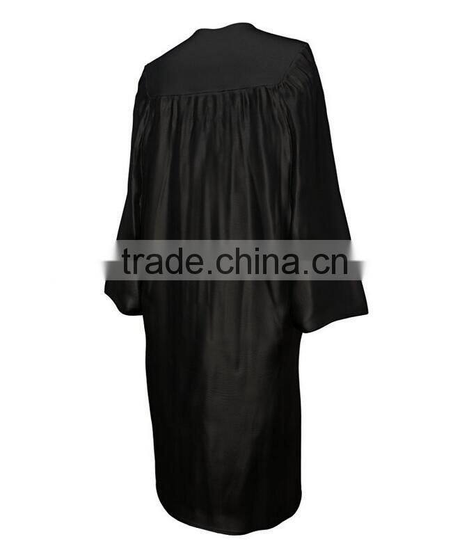 OEM service claassic baccalaureate gown for the graduate with cap