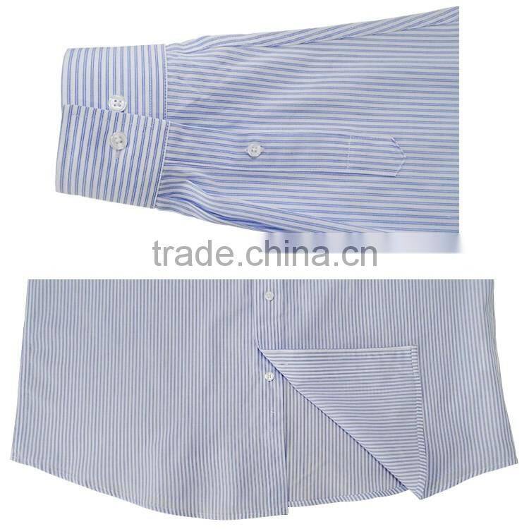 New model vertical stripes casual shirt for men modern garment