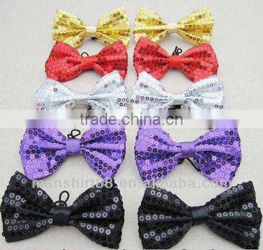 2016 men's purple wing collar tuxedo shirt with golden bowtie