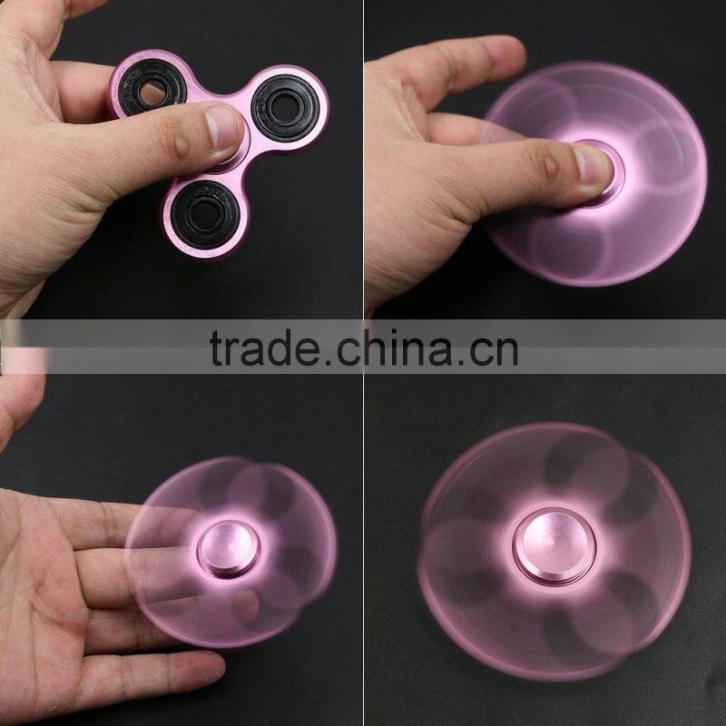 Hot Toys New Fingertips Metal Spiral Fingers Gyro Toys