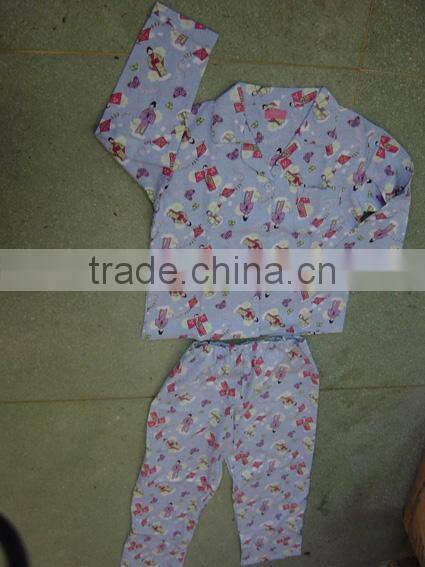 100%cotton fabric for kids pajamas