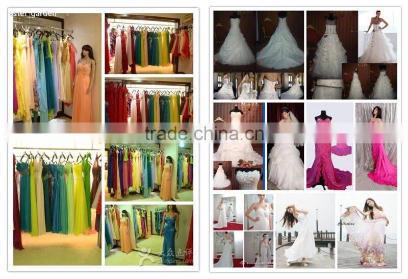 2017 Sexy Shoulder belt lace mermaid color wedding dress bridal for bride Scoop neckline bridal dress F10601