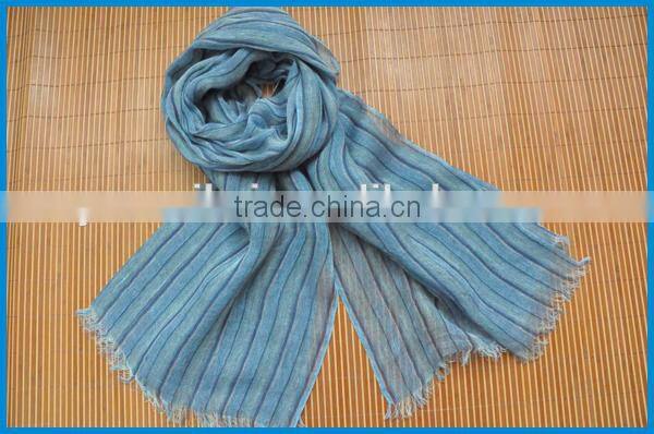 Japan hot selling fashion vertical stripe neck scarf