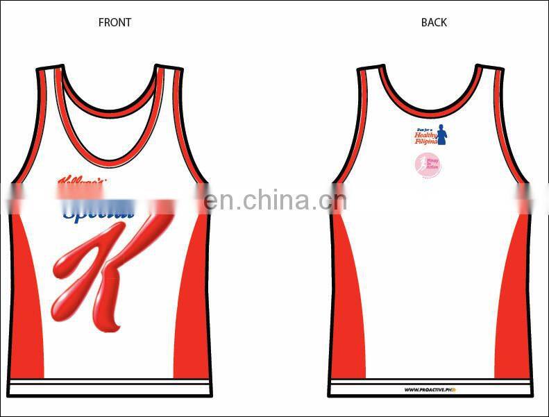Sublimation printed bodybuilding tank top in bulk