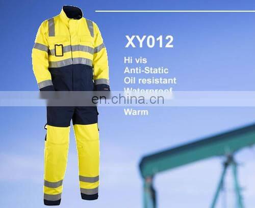 NFPA2112 YKK zip 6.5-- 4.5oz Dupont Nomex oil field coveralls for worker