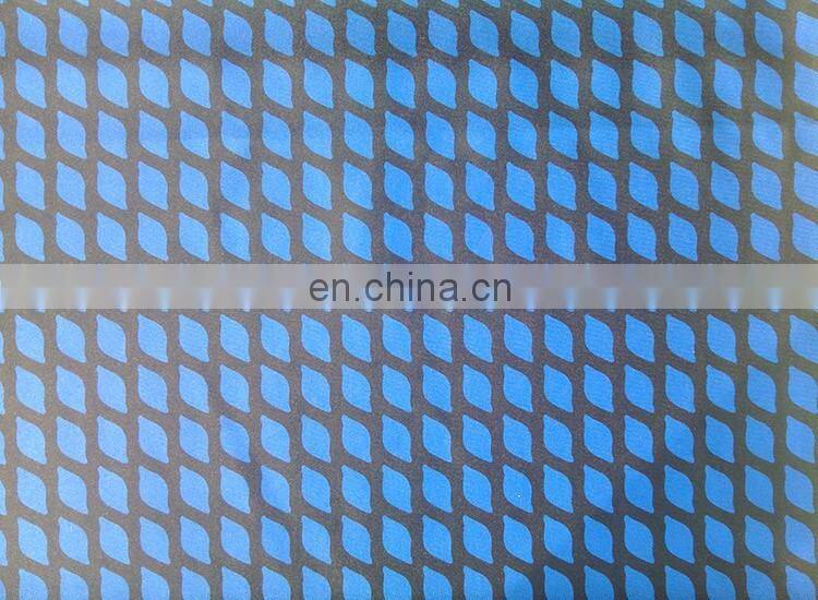 High quality Shaoxing supplier Soft Plain textile printed knit recycled 100 polyester fabric