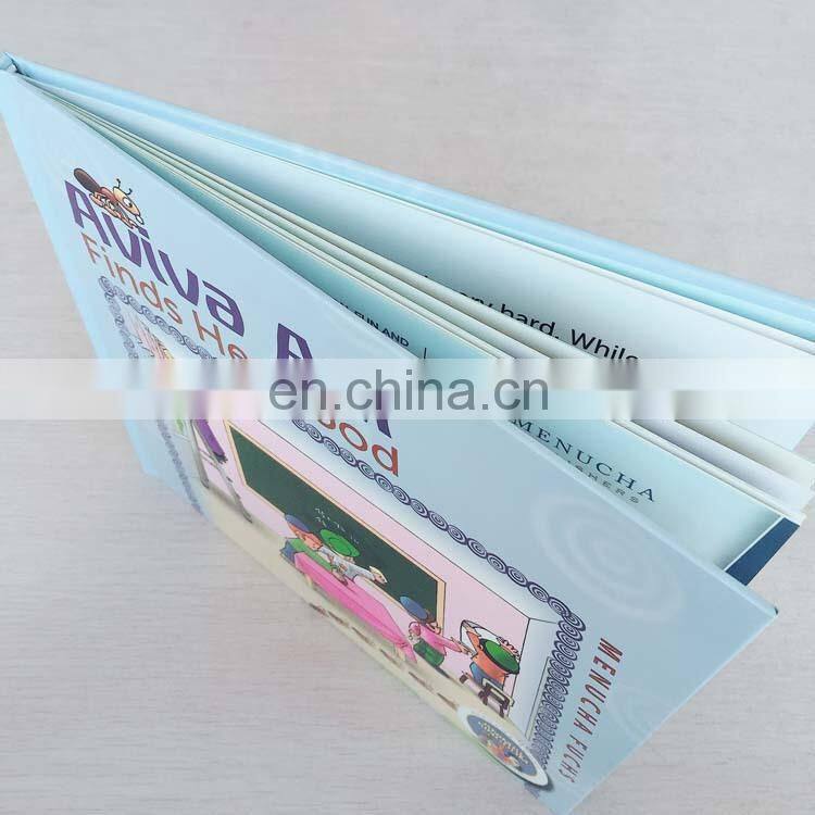 Professional cheap price full color printing hardcover ,matt printing book service