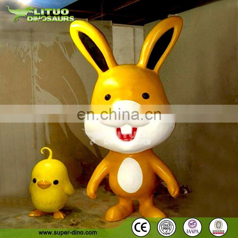 Cartoon Life-size Fiberglass Statues