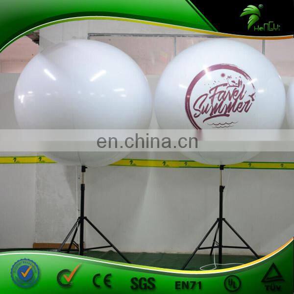 Customized Inflatable LED Balloon/ Inflatable Stand Light Balloon With Factory Lower Price