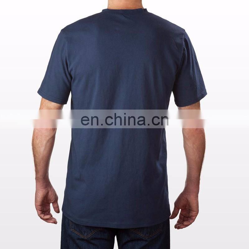 100% Cotton Customized Wholesale unisex sublimation blank fitted plain round neck men t-shirt