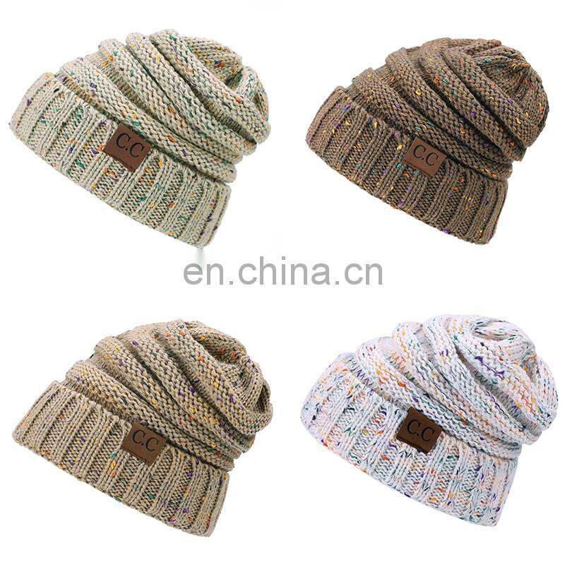 Outdoor Beanie Winter Knit slouch Women ladies hat