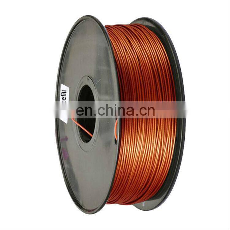 Metal copper fill filament PlA 3D printing filament