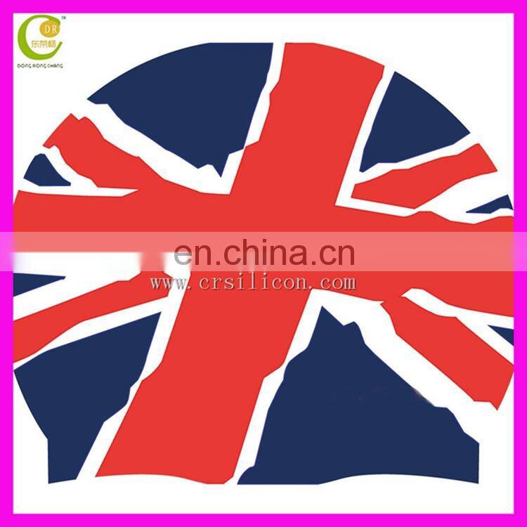 Silicone Rubber Children Swimming Cap Adult Men Women Waterproof Swim Caps