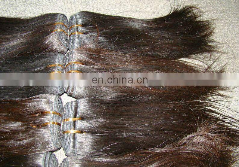 ukraine new high quality 100% indian remy hair weft(hair weaving)