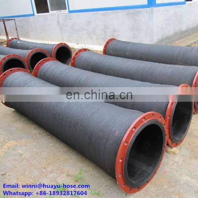 water/oil/mud/sand rubber dredging suction discharge hose