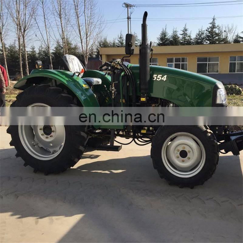 Hot sale 50hp mini wheel tractor with loader for sale