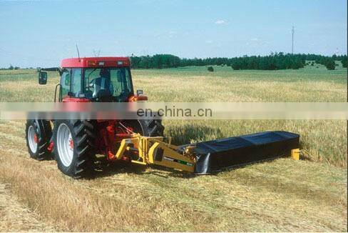 High efficiency tractor mounting rotary disc mower