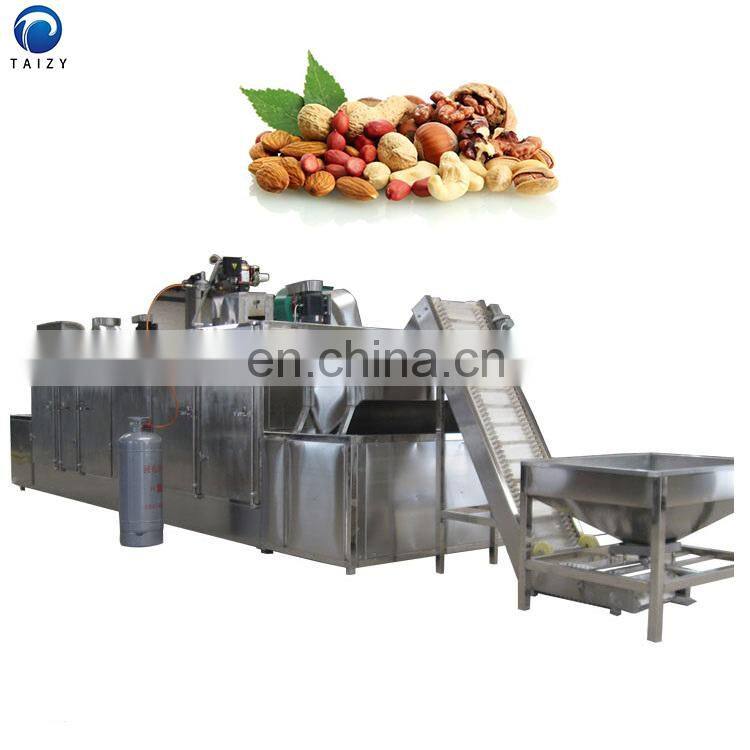 pistachio sunflower seed commercial chestnut soybean conveyor roaster