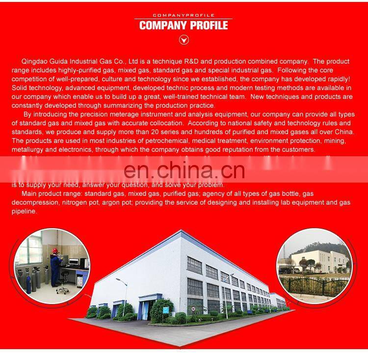 150bar/200bar/300bar nitrous oxide gas cylinders