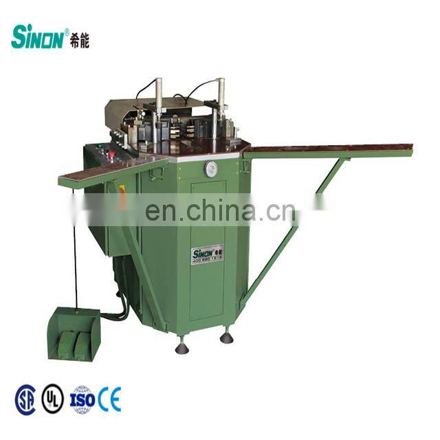 heavy type synchronous corner crimping machine for aluminum profile